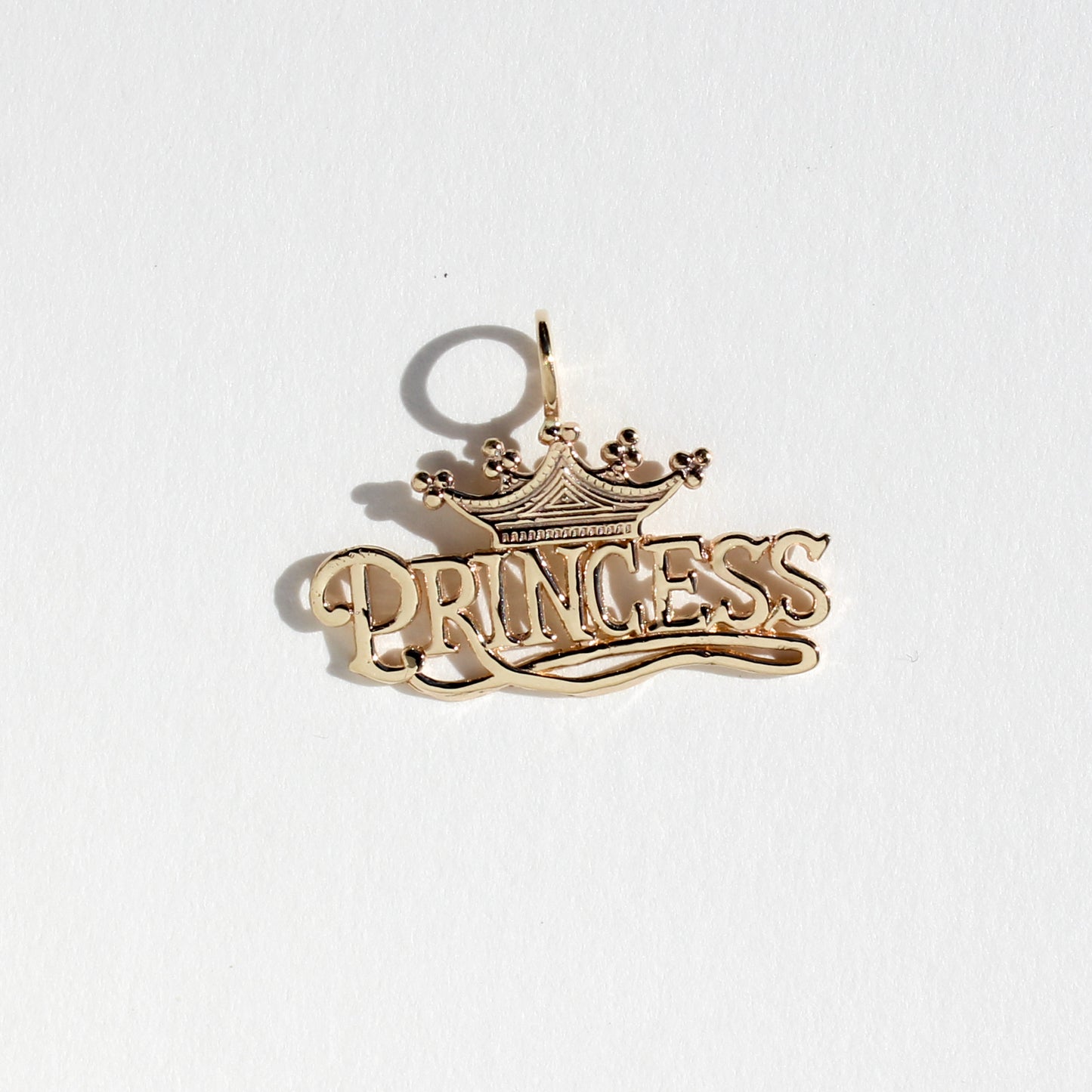 Princess VTG 14kt gold charm