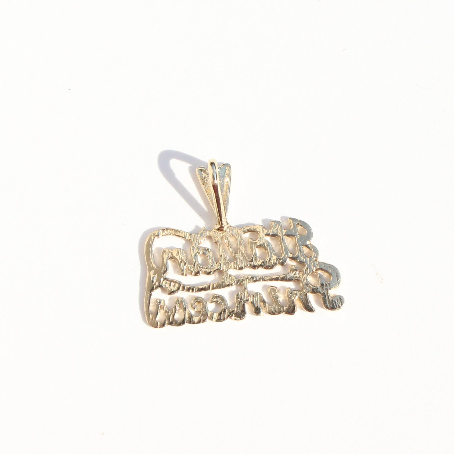 Italian Princess VTG 14kt gold charm