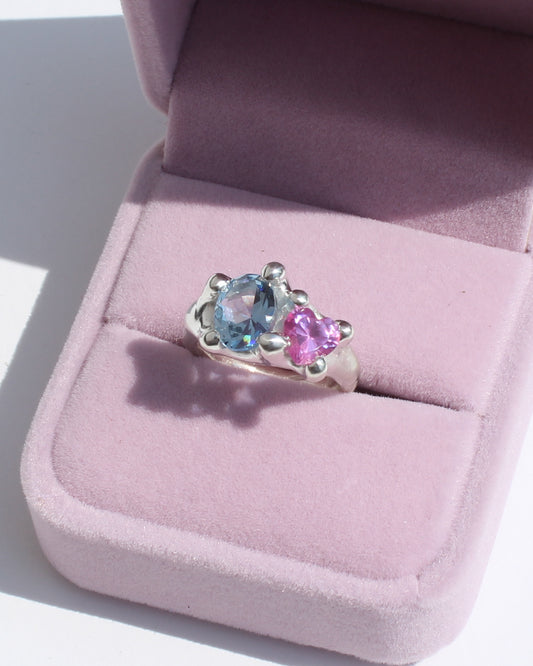 Juicy Cotton Candy good luck ring