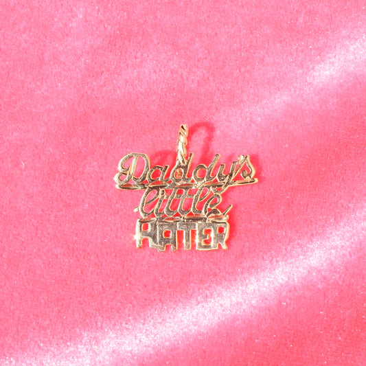 remix Daddy's Little Hater 14kt gold pendant ¹ ᵒᶠ ¹