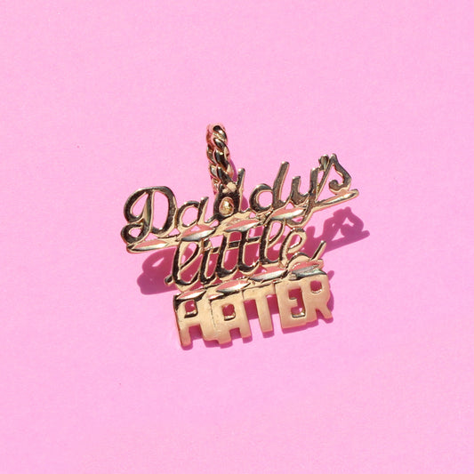 remix Daddy's Little Hater 14kt gold pendant ¹ ᵒᶠ ¹