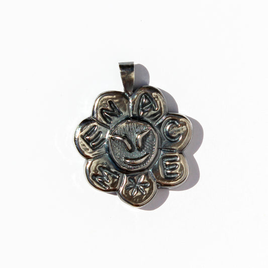 MENACE pendant, rare blackened silver (RTS)