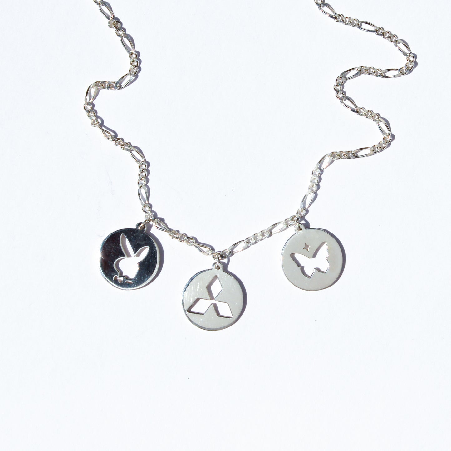 silver e pill necklace (1 of 1)