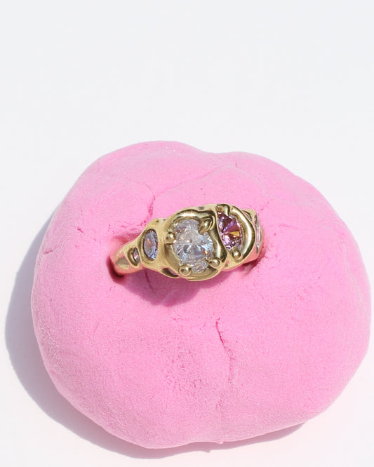 Oyster Happy Hour statement ring