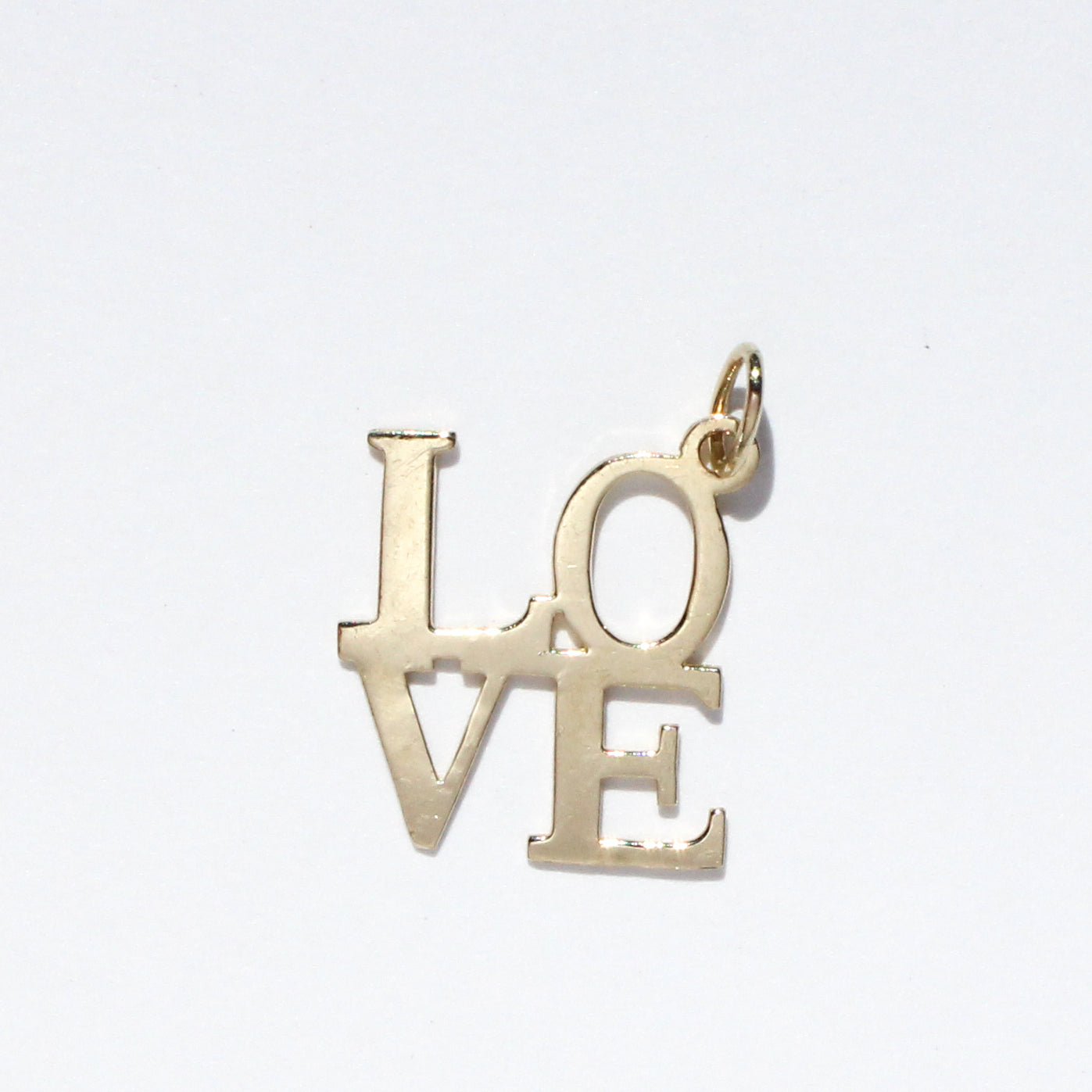 LOVE VTG 10kt gold charm